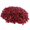 Fire Glass, 10 LBS / 4.5 KG Smokeless & High-Temperature Resistant Fireplace Rocks, 3/4-Inch / 19.05 mm Reflective Firepit Glass Rock